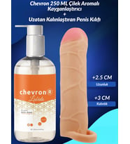 Chevron 250ML Lubido Kayganlaştırıcı Jel & Et Dokulu Kılıf