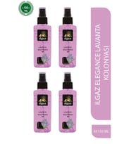 Elegance Series Lavanta Kolonyası 4 X 150 ml Elegance Series Sprey Kolonya