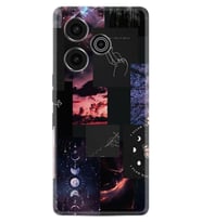 Pova 6 Kılıf Boutique Baskılı Resimli Ay Pattern Pcode -030