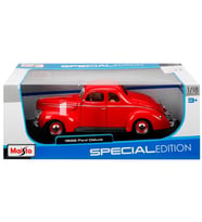 Maisto 1/18 1939 Ford Deluxe Model Araba Kırmızı