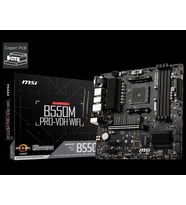 MSI B550M PRO-VDH WIFI DDR4 4400MHZ 1XVGA 1XHDMI 1XDP 2XM.2 USB 3.2 MATX AM4 (AMD 5000/4000G/3000 SE