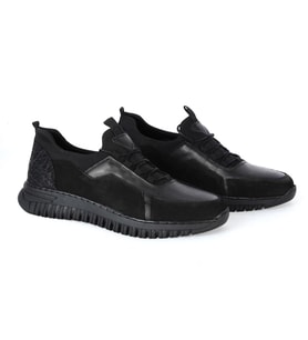 MP 222-4815 Siyah %100 Deri Erkek Casual Ayakkabı