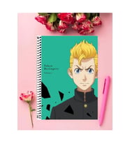 Tokyo Revengers Anime Defter 1 Adet Özel Tasarım A4 Boyutu 21*29 Cm Telli Kareli defter