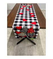 Sevgililer Günü Aşk Temalı Runner Örtüsü 40 X 140