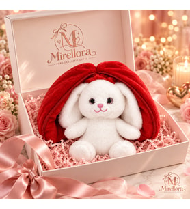 Mirellora Fermuarlı Sevimli Tavşan 18cm