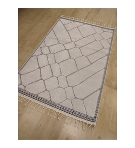 HALIMARKA KZ-VRN 25751A KREM İSKANDİNAV MODERN HALI 152X230 CM