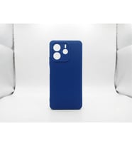 Redmi Note 14 5G Mavi Silikon Kılıf Modeli