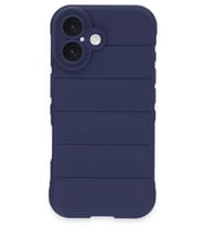 iPhone 16 Kılıf Optimum Silikon - Lacivert