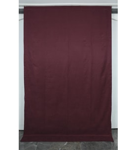 DOKUMA BORDO RENK (EKSTRAFOR BÜZGÜLÜ) TEK KANAT FON PERDE 150x260 CM