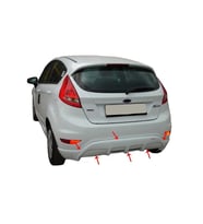 Ford Fiesta Uyumlu 6 Arka Tampon Altı Fiber 2008 Ve Sonrası
