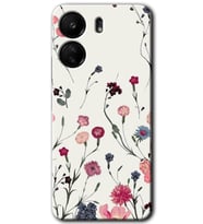 Xiaomi Redmi 13C Kılıf HD Desen Baskılı Kılıf - Mat Çiçek