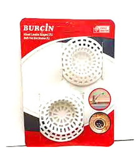 2 PARÇA PLASTİK KÜVET LAVABO SÜZGEÇ