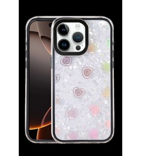 iPhone 16 Pro Lumi Desenli Kapak - Siyah