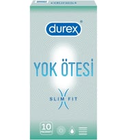 Durex Yok Ötesi Prezervatif Slim Fit 10'lu