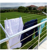 Alüminyum Balkon Çamaşırlık Kurutmalık (YUVARLAK)