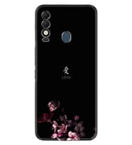 Tecno Spark 8T Kılıf Silikon Desen Özel Seri Love 1629