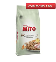 Mito Tavuklu 1 kg Yetişkin Kedi Maması - Açık Paket
