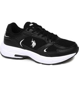 Us Polo FELIX 4FX 101501750 Erkek Günlük Sneakers (Siyah)