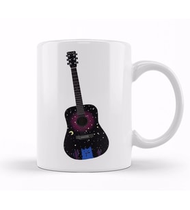 Harry Styles Guitar 012 Kupa Bardak Porselen
