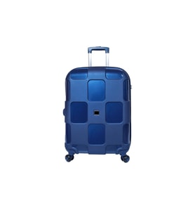 Bagacar IV2 Sert Silikon Kırılmaz Orta Boy Valiz Lacivert (Lacivert)