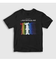 Presmono Unisex Çocuk Siyah Logo Jamiroquai T-Shirt 470742tt