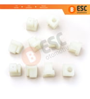 10 Adet Cam Kriko İndirme Kaldırma Mekanizma Kablo Ucu Halat Dübeli Tip BCP005