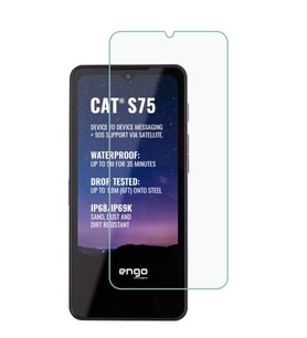 CAT S75 Ekran Koruyucu Nano Temperli Cam (Şeffaf)