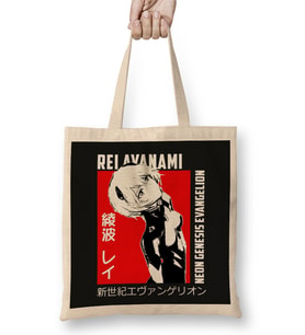 Rei Ayanami 06 Bez Çanta Uzun Saplı