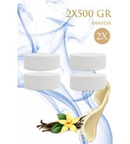 2 Adet 2x500Gr - VANİLYA - Nem Alıcı Rutubet Giderici Yedek Tablet