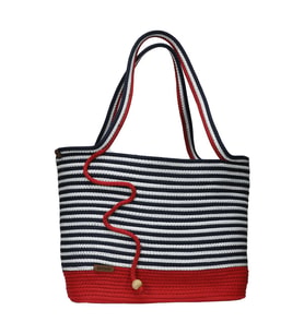 e38 EL İŞÇİLİĞİ HASIR JÜT PLAJ ÇANTASI 43*27 cm - 6132 (Karışık)