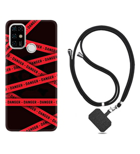 Casper E30 F20 X20 Kılıf Boyun Askılı Silikon Danger 1372