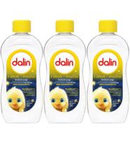 Dalin Bebek Yağı 300ML Rahat ve Mutlu Vanilya Kokulu Nemlendirici (3 Lü Set)