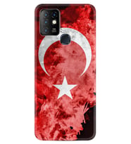 INFINIX Hot 8 9 10 11S Hot 10 Play 10T Kılıf Desemli Silikon Şanlı Türk Bayrağı 3 1395
