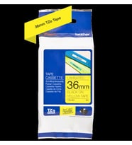 Tonersepeti Brother TZe-661 Sarı üzerine Siyah Orjinal Etiket 36mm