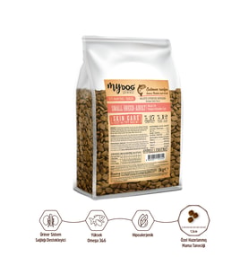 MyDog Original Az Tahıllı Somon Balıklı Büyük Taneli Büyük Irk Köpek Maması 1kg