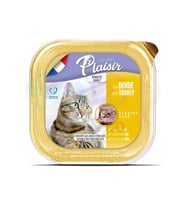 Plaisir Pate Ezme Hindili Kedi Konservesi 100 Gr