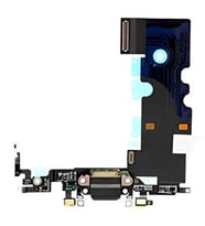 iPhone 8 Şarj Soketi Kulaklık Soketi Full SİYAH