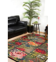 Dijital Kaymaz Yıkanabilir Patchwork Salon Halısı Mutfak Halısı Koridor Halısı Yolluk HLN316