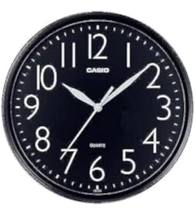Casio Iq-05-1Df Duvar Saati, Siyah, Standart