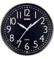 Casio Iq-05-1Df Duvar Saati, Siyah, Standart