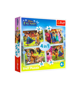 Puzzle Encanto 4 in 1 4 Yaş+