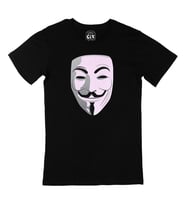 V For Vendetta Siyah Tişört