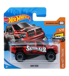 Hot Wheels RAM 1500 - 2018 - Kırmızı - FJW58 - 1/64
