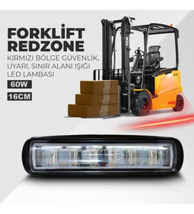 Forklift Redzone Kırmızı Bölge Güvenlik Uyarı Sınır Işığı Alan Lambası