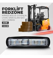 Forklift Redzone Kırmızı Bölge Güvenlik Uyarı Sınır Işığı Alan Lambası