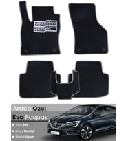 RENAULT MEGANE 4 SEDAN (2016-2025) Uyumlu EVA Paspas Tam Set–Oto Paspas,Araca Özel
