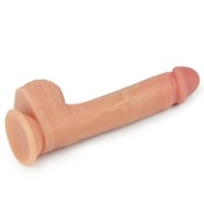 LoveToy Nature Cock Serisi Ultra Yumuşak Dönebilen ve Isınabilen 21 Cm Titreşimli Penis