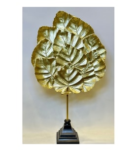 Kaideli Yapraklar Gold Biblo