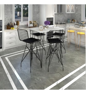 Knsz masa sandalye takımı hem105zengin byzsyh 100*070 4 sandalye syhsyh