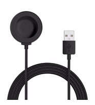 Microsonic Huawei Watch GT 3 Pro 46mm Titanyum Manyetik USB Şarj Kablosu Siyah